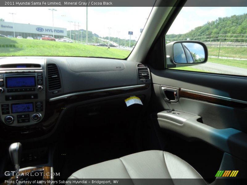 Mineral Gray / Cocoa Black 2011 Hyundai Santa Fe Limited
