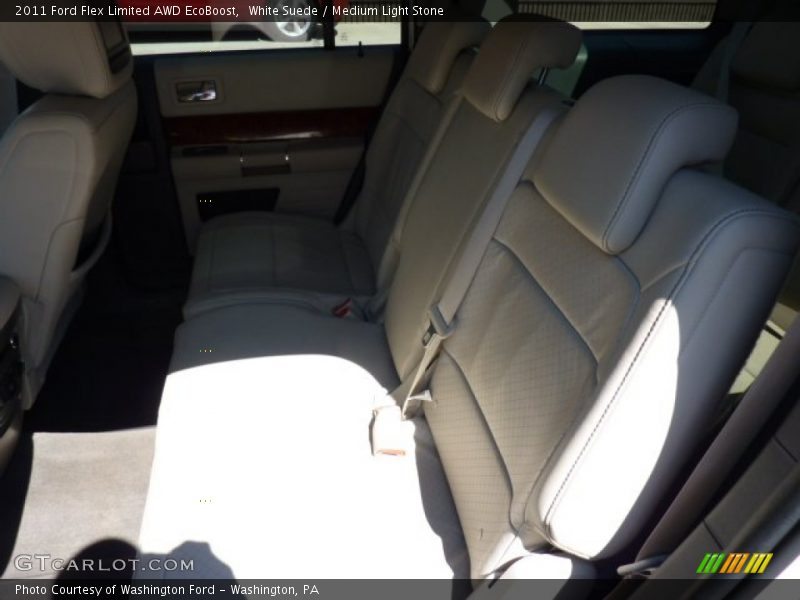 White Suede / Medium Light Stone 2011 Ford Flex Limited AWD EcoBoost