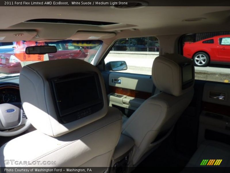 White Suede / Medium Light Stone 2011 Ford Flex Limited AWD EcoBoost