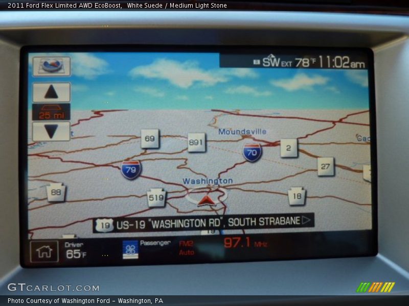 Navigation of 2011 Flex Limited AWD EcoBoost