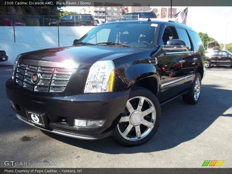 Black Raven / Ebony 2008 Cadillac Escalade AWD