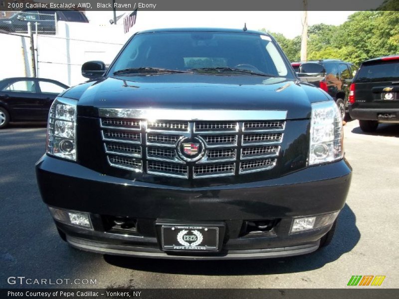 Black Raven / Ebony 2008 Cadillac Escalade AWD