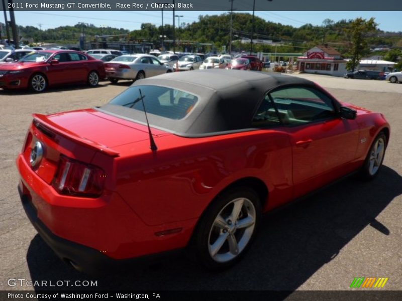 Race Red / Charcoal Black 2011 Ford Mustang GT Convertible