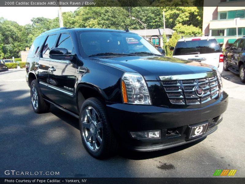 Black Raven / Ebony 2008 Cadillac Escalade AWD