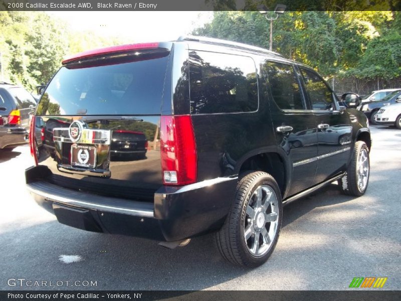 Black Raven / Ebony 2008 Cadillac Escalade AWD