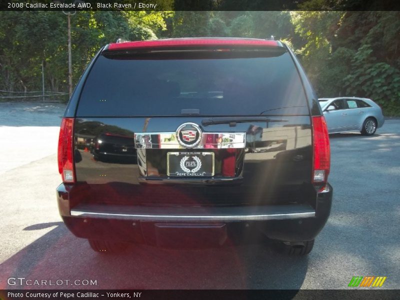 Black Raven / Ebony 2008 Cadillac Escalade AWD