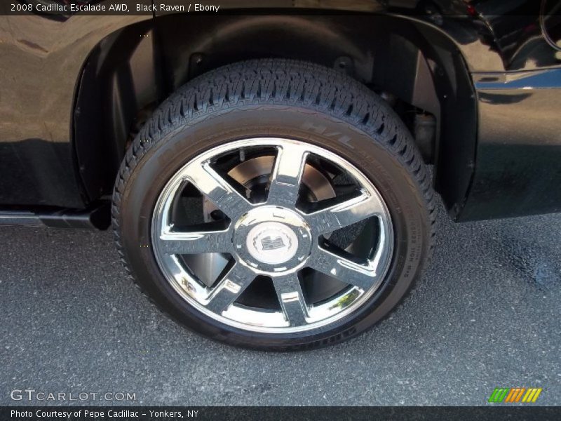 Black Raven / Ebony 2008 Cadillac Escalade AWD