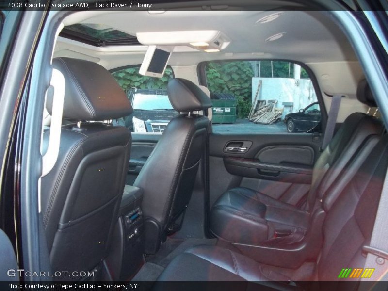 Black Raven / Ebony 2008 Cadillac Escalade AWD