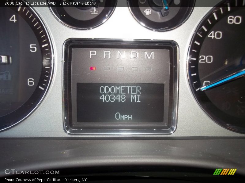 Black Raven / Ebony 2008 Cadillac Escalade AWD