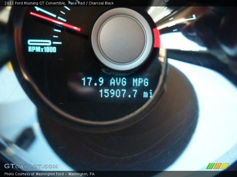 Race Red / Charcoal Black 2011 Ford Mustang GT Convertible