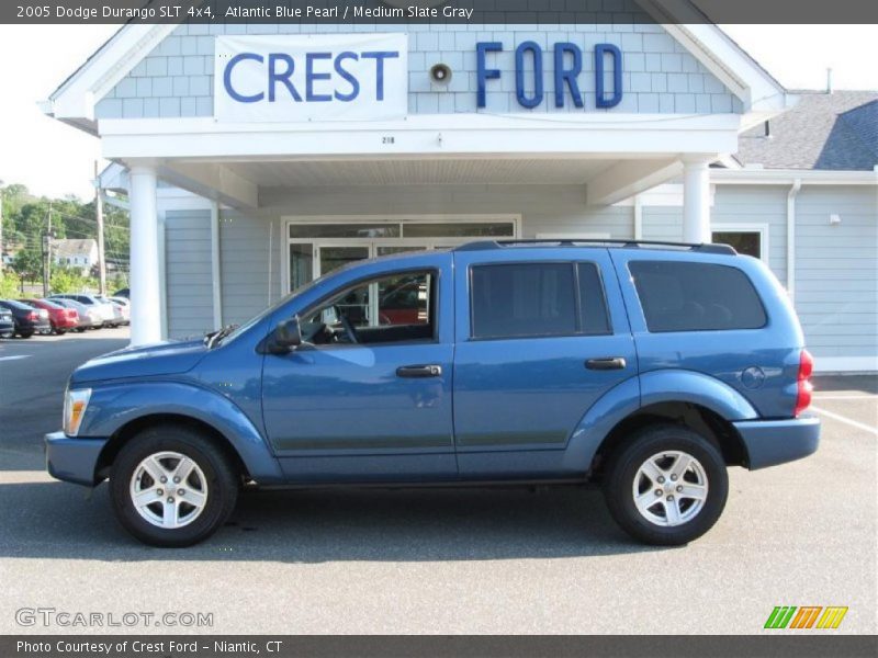 Atlantic Blue Pearl / Medium Slate Gray 2005 Dodge Durango SLT 4x4