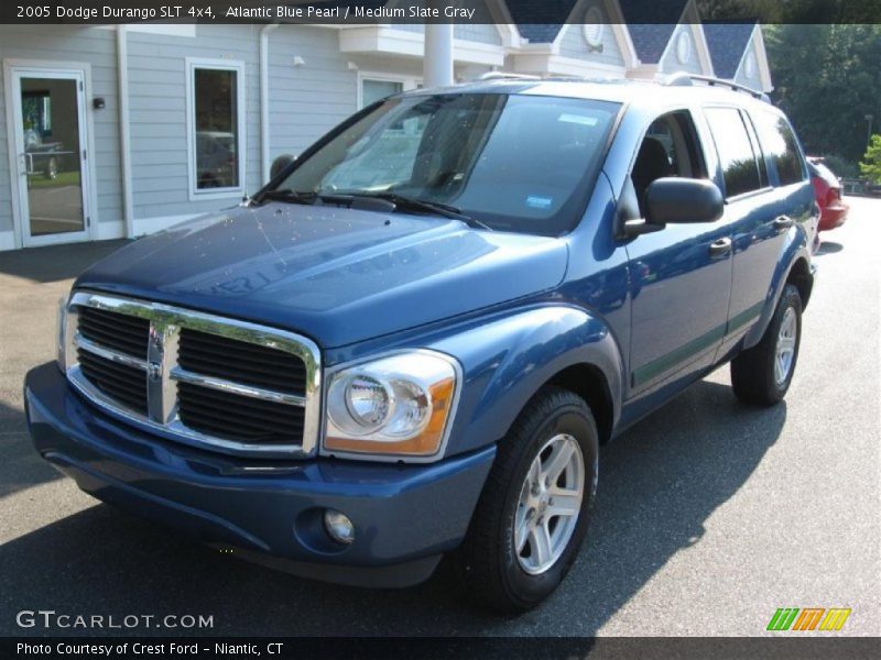 Atlantic Blue Pearl / Medium Slate Gray 2005 Dodge Durango SLT 4x4