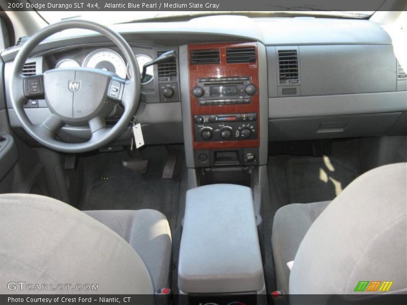 Atlantic Blue Pearl / Medium Slate Gray 2005 Dodge Durango SLT 4x4