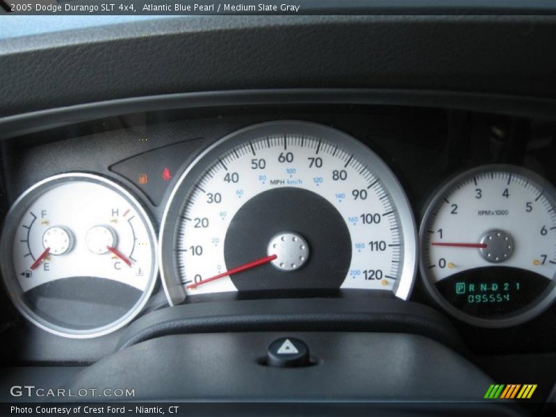 Atlantic Blue Pearl / Medium Slate Gray 2005 Dodge Durango SLT 4x4