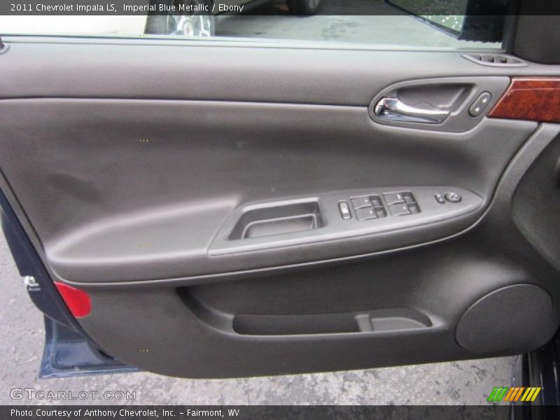 Imperial Blue Metallic / Ebony 2011 Chevrolet Impala LS