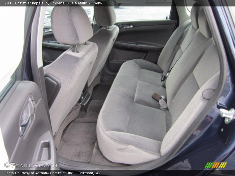 Imperial Blue Metallic / Ebony 2011 Chevrolet Impala LS