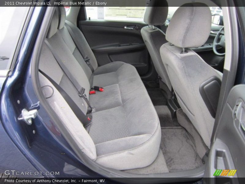 Imperial Blue Metallic / Ebony 2011 Chevrolet Impala LS