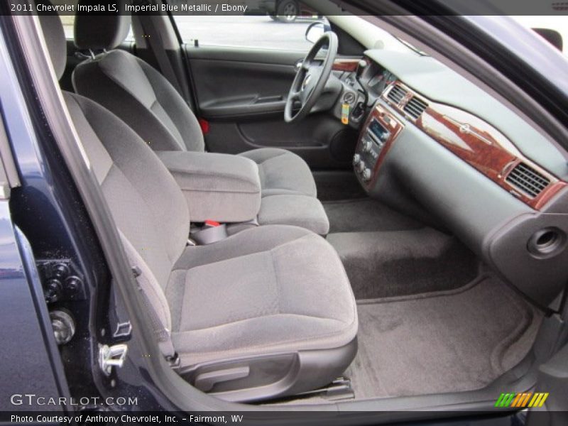 Imperial Blue Metallic / Ebony 2011 Chevrolet Impala LS
