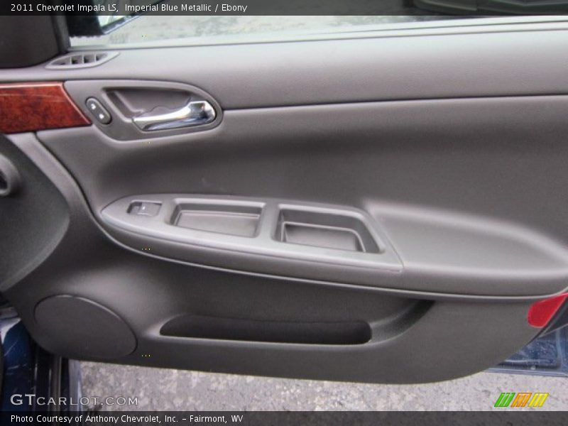 Imperial Blue Metallic / Ebony 2011 Chevrolet Impala LS