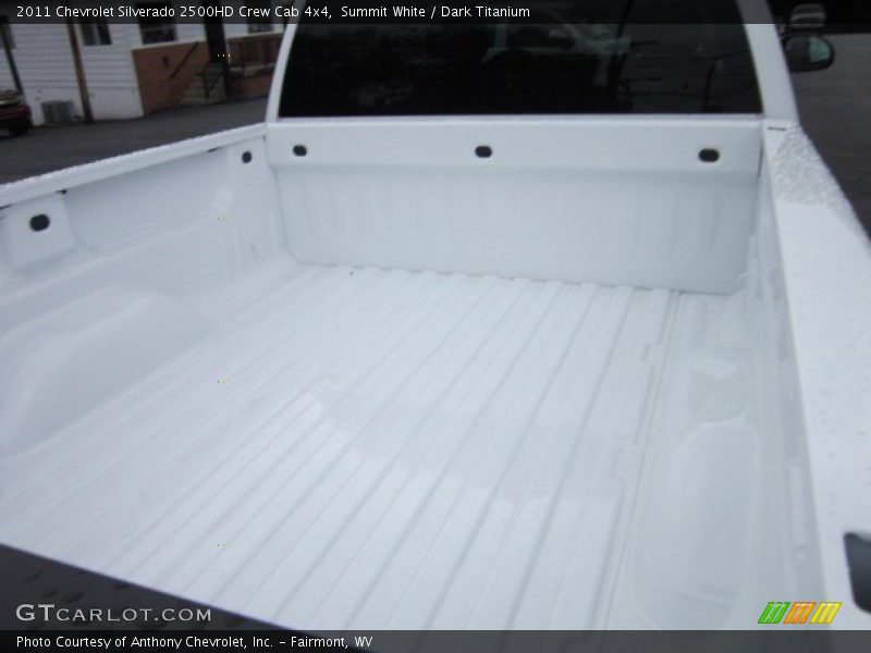 Summit White / Dark Titanium 2011 Chevrolet Silverado 2500HD Crew Cab 4x4