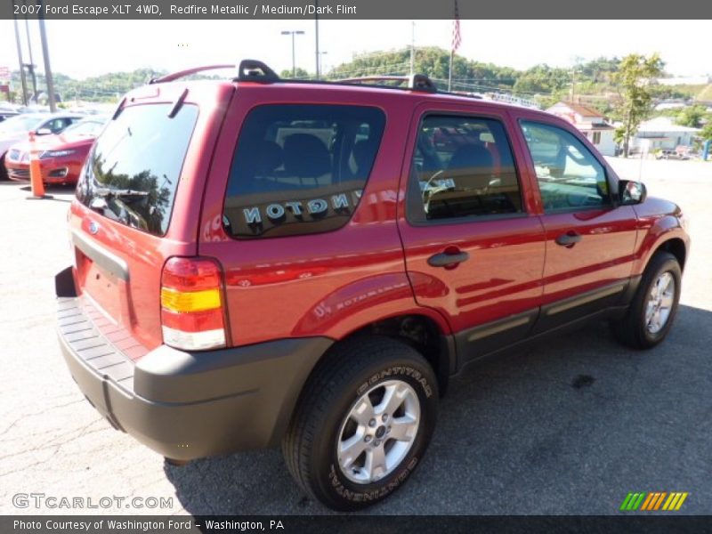 Redfire Metallic / Medium/Dark Flint 2007 Ford Escape XLT 4WD