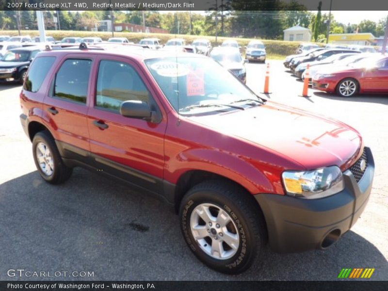Redfire Metallic / Medium/Dark Flint 2007 Ford Escape XLT 4WD