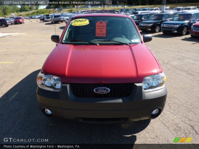 Redfire Metallic / Medium/Dark Flint 2007 Ford Escape XLT 4WD
