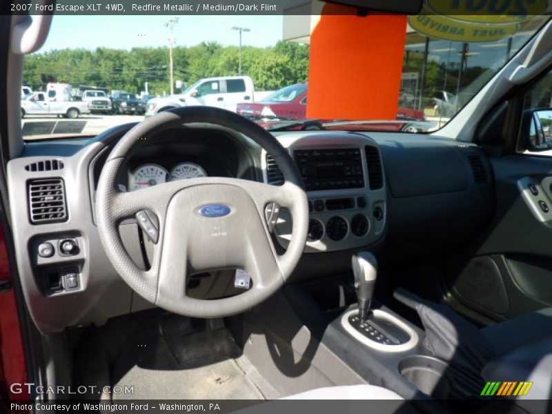 Redfire Metallic / Medium/Dark Flint 2007 Ford Escape XLT 4WD