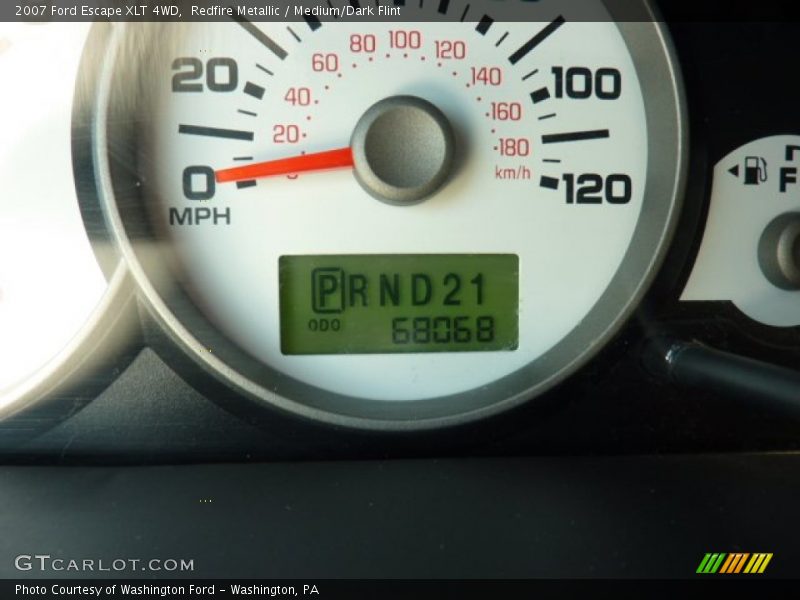 Redfire Metallic / Medium/Dark Flint 2007 Ford Escape XLT 4WD