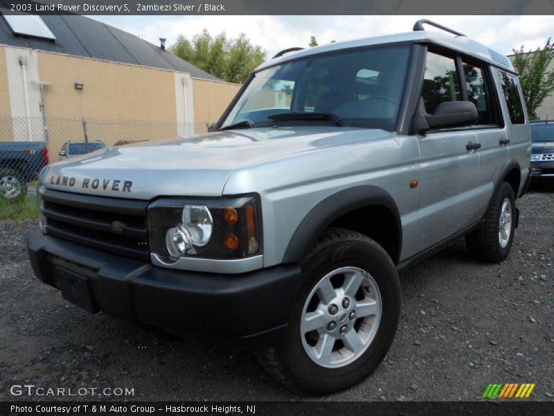 Zambezi Silver / Black 2003 Land Rover Discovery S