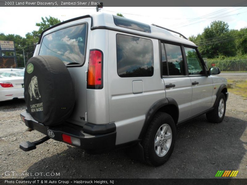 Zambezi Silver / Black 2003 Land Rover Discovery S