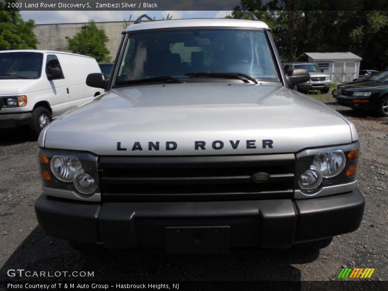 Zambezi Silver / Black 2003 Land Rover Discovery S