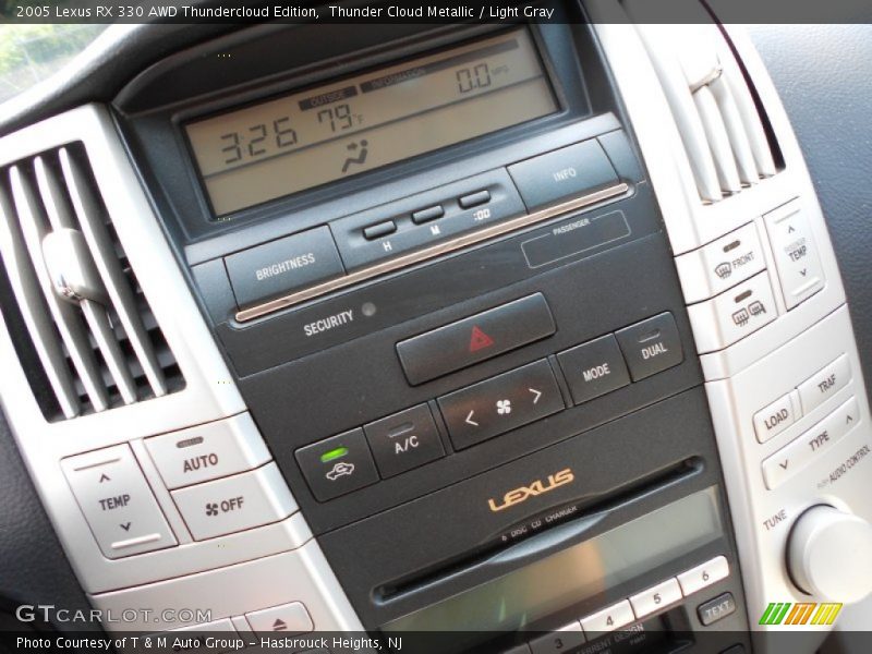 Thunder Cloud Metallic / Light Gray 2005 Lexus RX 330 AWD Thundercloud Edition