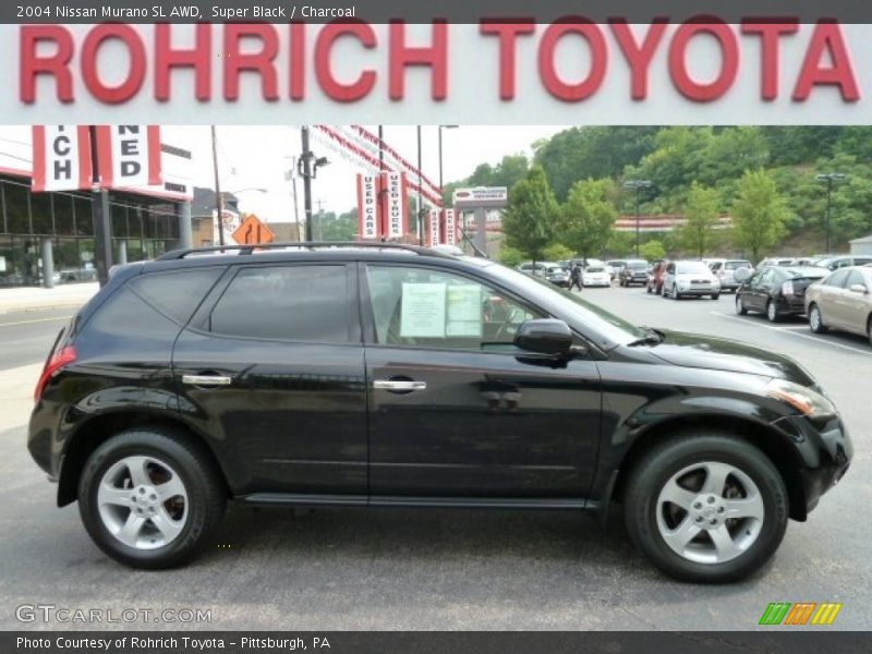 Super Black / Charcoal 2004 Nissan Murano SL AWD