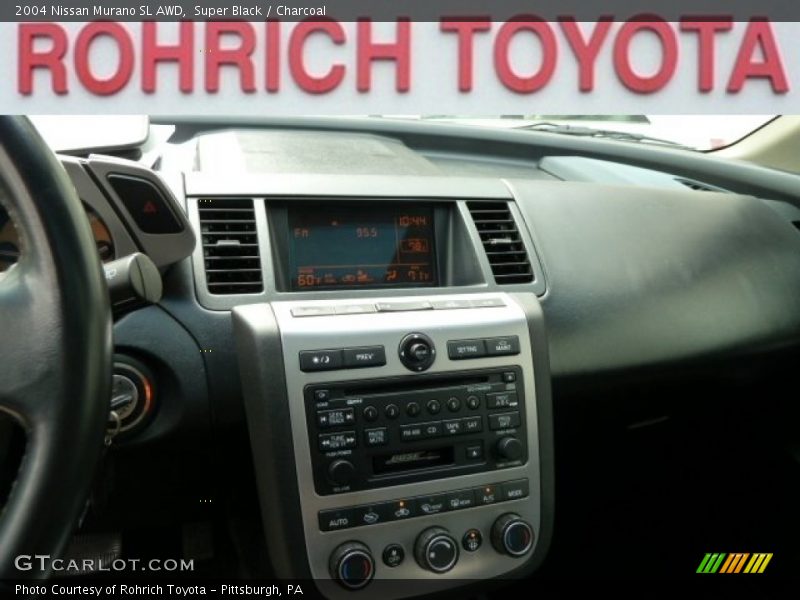 Super Black / Charcoal 2004 Nissan Murano SL AWD
