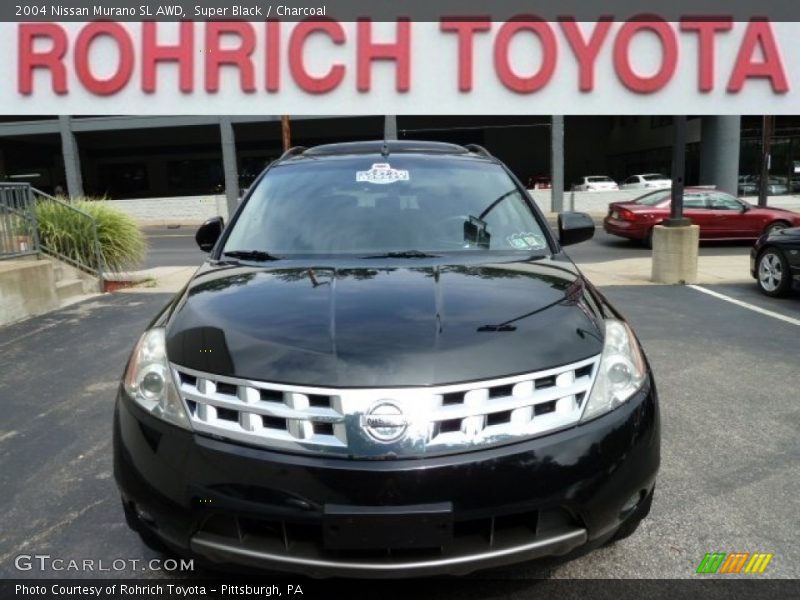 Super Black / Charcoal 2004 Nissan Murano SL AWD