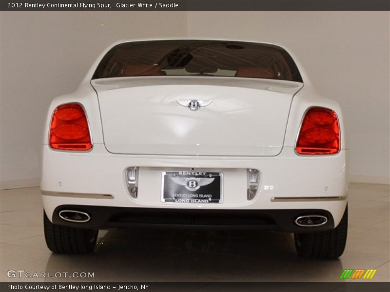 Glacier White / Saddle 2012 Bentley Continental Flying Spur