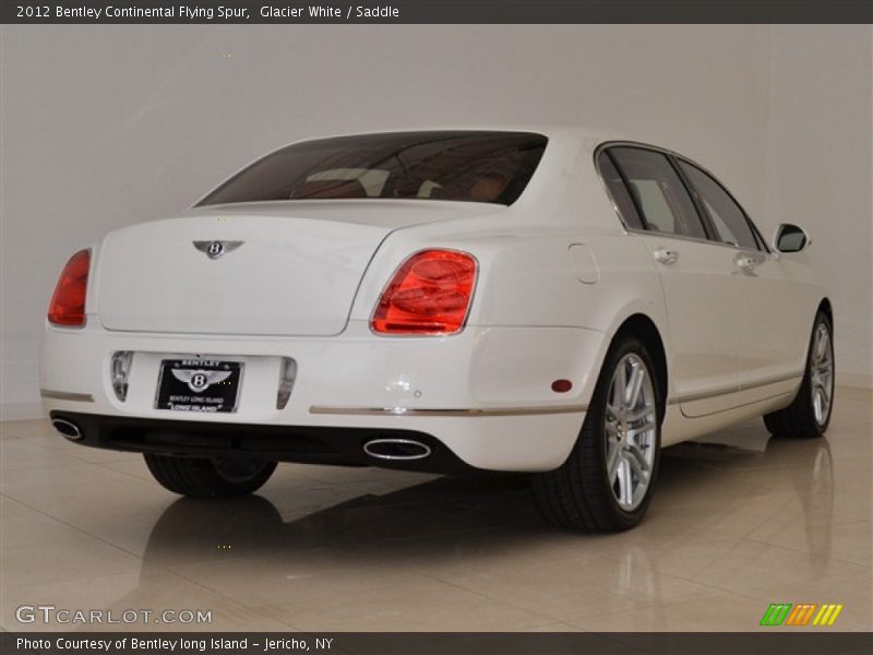 Glacier White / Saddle 2012 Bentley Continental Flying Spur