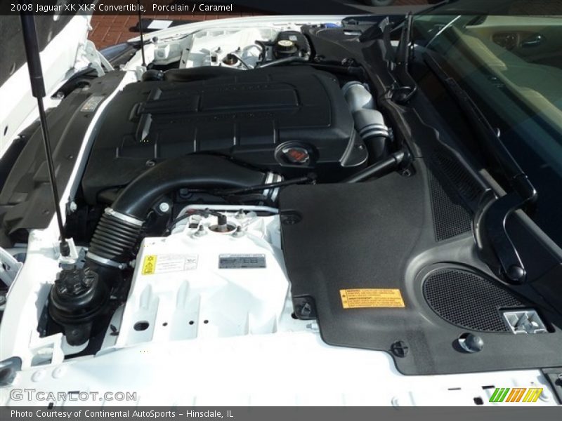  2008 XK XKR Convertible Engine - 4.2 Liter Supercharged DOHC 32-Valve VVT V8