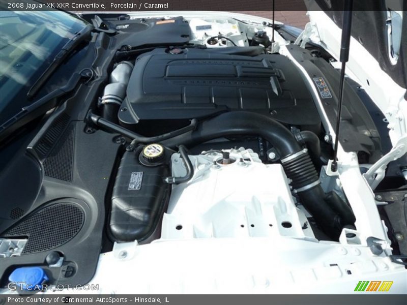  2008 XK XKR Convertible Engine - 4.2 Liter Supercharged DOHC 32-Valve VVT V8