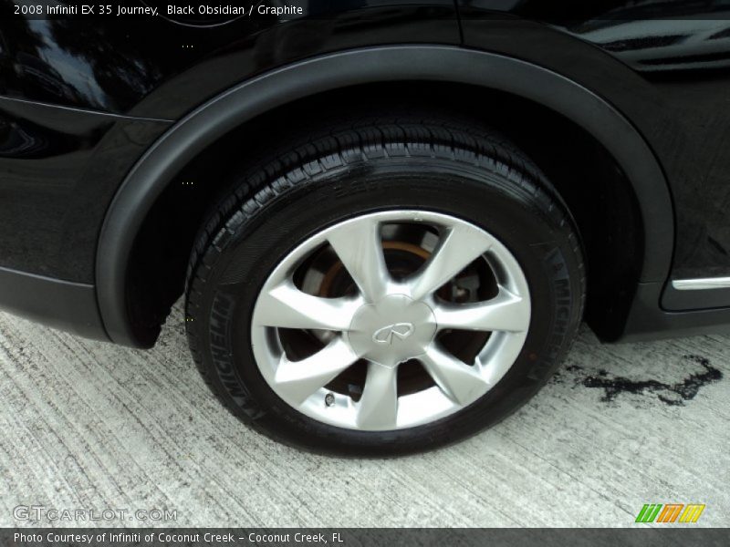 Black Obsidian / Graphite 2008 Infiniti EX 35 Journey