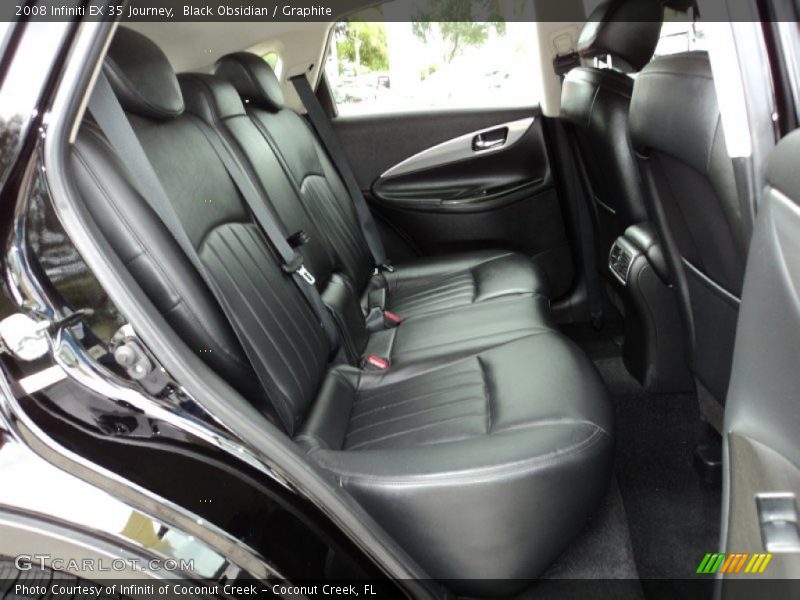 Black Obsidian / Graphite 2008 Infiniti EX 35 Journey