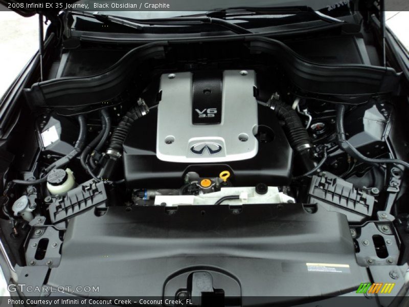 Black Obsidian / Graphite 2008 Infiniti EX 35 Journey