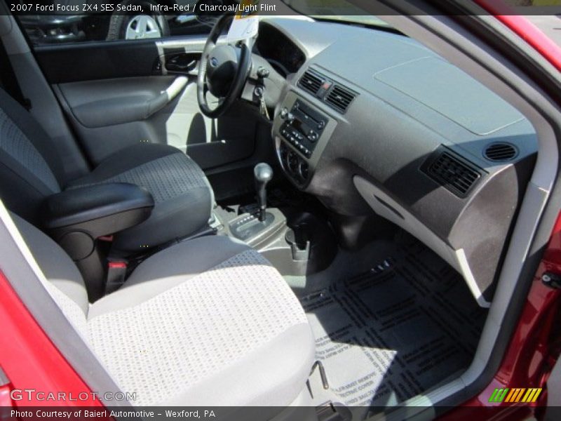 Infra-Red / Charcoal/Light Flint 2007 Ford Focus ZX4 SES Sedan