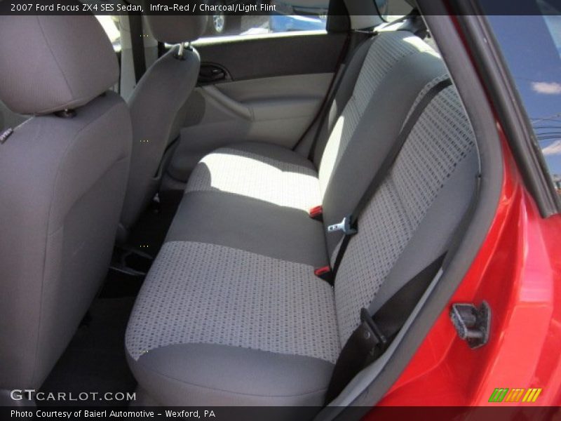 Infra-Red / Charcoal/Light Flint 2007 Ford Focus ZX4 SES Sedan