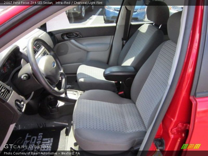 Infra-Red / Charcoal/Light Flint 2007 Ford Focus ZX4 SES Sedan