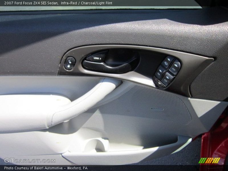 Infra-Red / Charcoal/Light Flint 2007 Ford Focus ZX4 SES Sedan