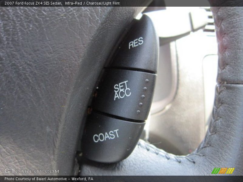 Infra-Red / Charcoal/Light Flint 2007 Ford Focus ZX4 SES Sedan