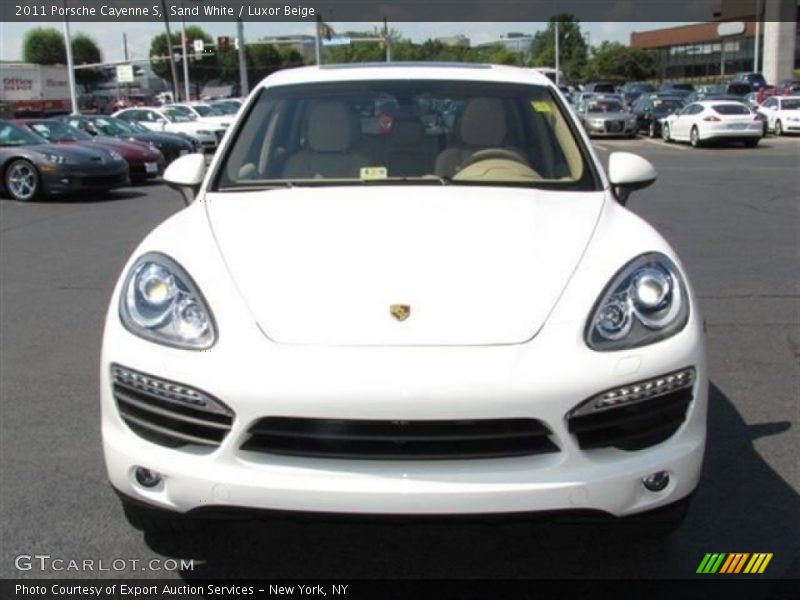 Sand White / Luxor Beige 2011 Porsche Cayenne S