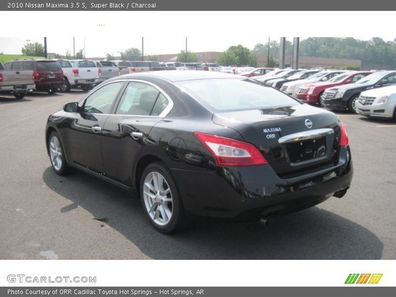 Super Black / Charcoal 2010 Nissan Maxima 3.5 S